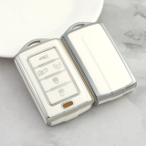 Sliver TPU Car Key Cover For Jeep Key Protect Case