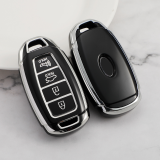 Sliver TPU Car Key Cover For Hyundai Key Protect Case