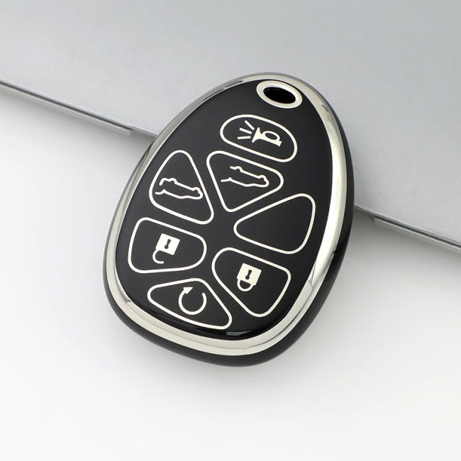 Sliver TPU Car Key Cover For Chevrolet Key Protect Case