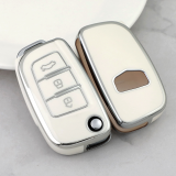 Sliver TPU Car Key Cover For Geely Key Protect Case