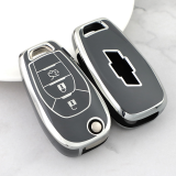 Sliver TPU Car Key Cover For Chevrolet Key Protect Case