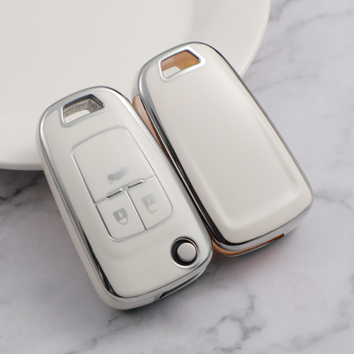 Sliver TPU Car Key Cover For Chevrolet Key Protect Case