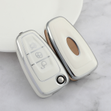 Sliver TPU Car Key Cover For Ford Key Protect Case