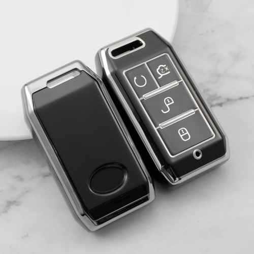 Sliver TPU Car Key Cover For BYD Key Protect Case