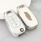 Sliver TPU Car Key Cover For Chevrolet Key Protect Case