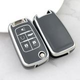 Sliver TPU Car Key Cover For Chevrolet Key Protect Case