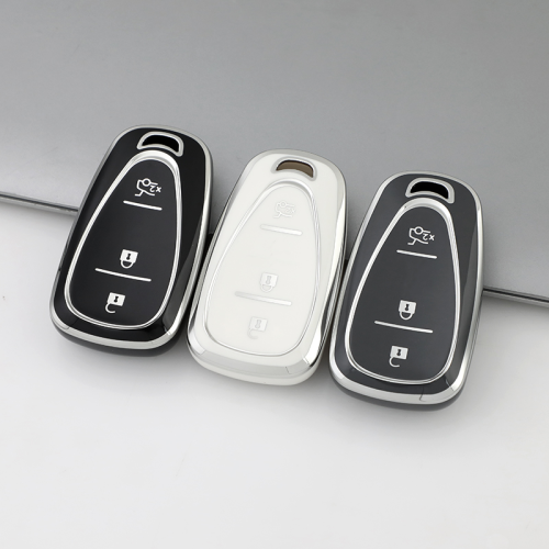 Sliver TPU Car Key Cover For Chevrolet Key Protect Case