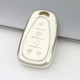 Sliver TPU Car Key Cover For Chevrolet Key Protect Case