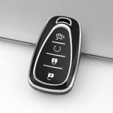 Sliver TPU Car Key Cover For Chevrolet Key Protect Case