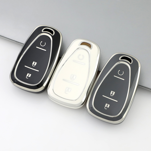 Sliver TPU Car Key Cover For Chevrolet Key Protect Case