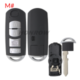 For Mazda 2/2+1/3/3+1/4 buttons remote key blank .3 part of the key