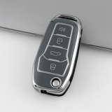 Sliver TPU Car Key Cover For Ford Key Protect Case