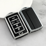 Sliver TPU Car Key Cover For Jeep Key Protect Case