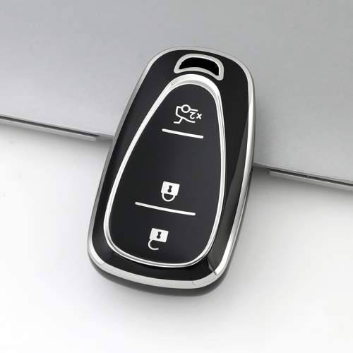Sliver TPU Car Key Cover For Chevrolet Key Protect Case