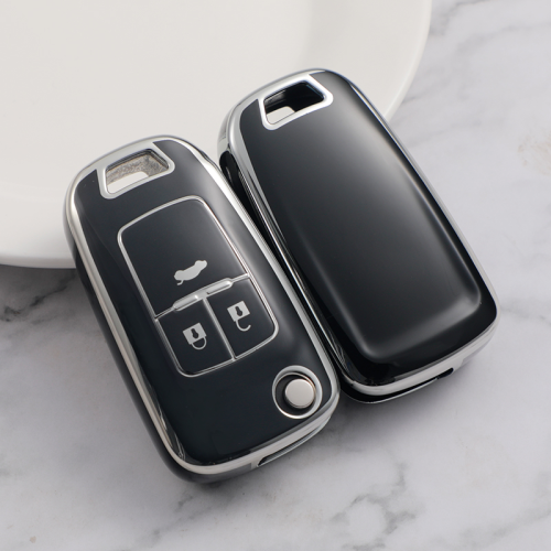 Sliver TPU Car Key Cover For Chevrolet Key Protect Case