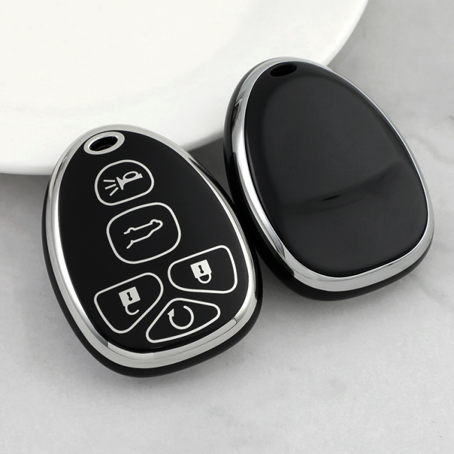 Sliver TPU Car Key Cover For Chevrolet Key Protect Case