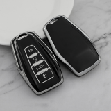 Sliver TPU Car Key Cover For Geely Key Protect Case