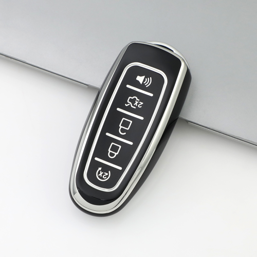 Sliver TPU Car Key Cover For Ford Key Protect Case