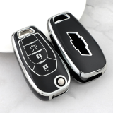 Sliver TPU Car Key Cover For Chevrolet Key Protect Case