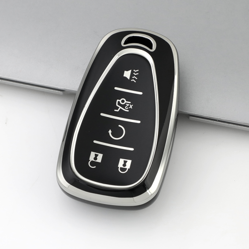 Sliver TPU Car Key Cover For Chevrolet Key Protect Case