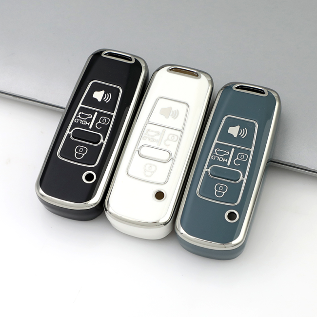 Sliver TPU Car Key Cover For Proton  Key Protect Case