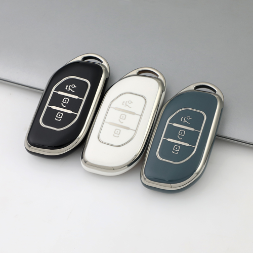 Sliver TPU Car Key Cover For Dongfeng Key Protect Case
