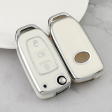 Sliver TPU Car Key Cover For TATA Key Protect Case