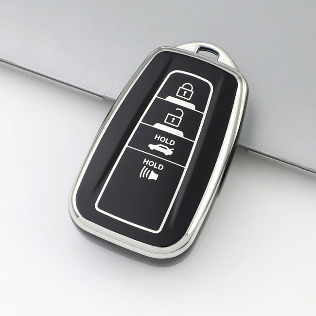 Sliver TPU Car Key Cover For Toyota Key Protect Case