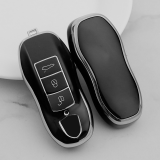 Sliver TPU Car Key Cover For Porsche Key Protect Case