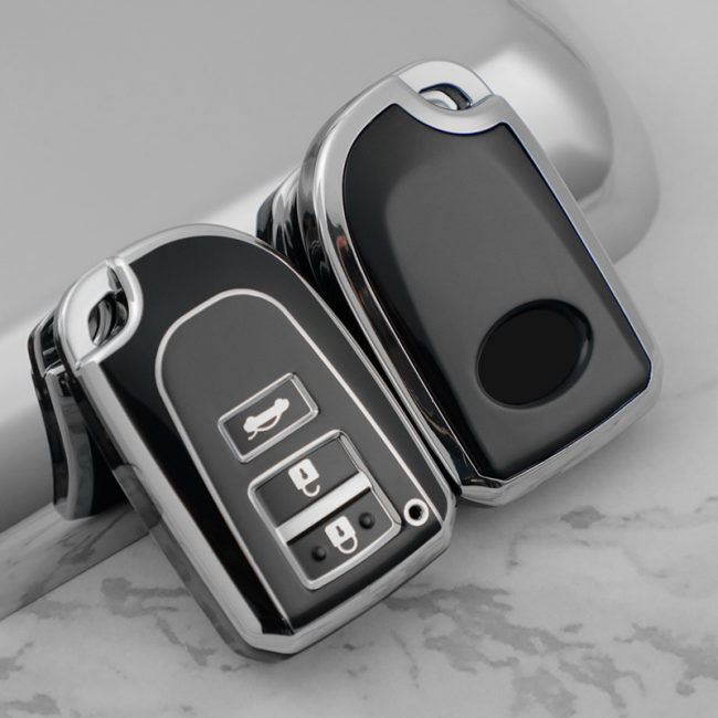 Sliver TPU Car Key Cover For Toyota Key Protect Case