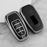 Sliver TPU Car Key Cover For Hong Qi Key Protect Case