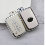Sliver TPU Car Key Cover For Toyota Key Protect Case