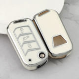 Sliver TPU Car Key Cover For Mahindra  Key Protect Case