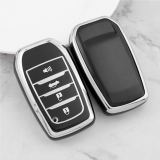Sliver TPU Car Key Cover For Toyota Key Protect Case