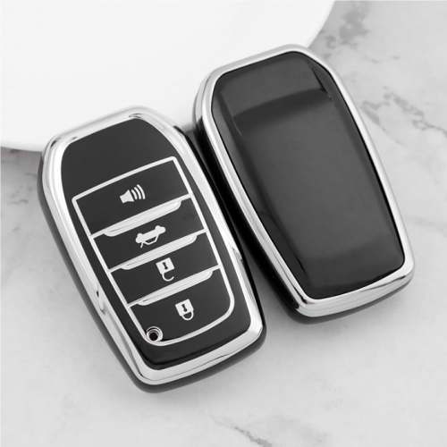 Sliver TPU Car Key Cover For Toyota Key Protect Case