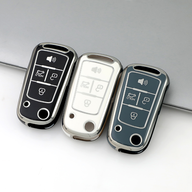 Sliver TPU Car Key Cover For Proton  Key Protect Case