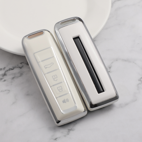 Sliver TPU Car Key Cover For WEY Key Protect Case