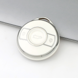 Sliver TPU Car Key Cover For Smart  Key Protect Case