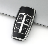 Sliver TPU Car Key Cover For Hyundai Key Protect Case