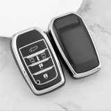 Sliver TPU Car Key Cover For Toyota Key Protect Case
