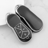 Sliver TPU Car Key Cover For XPENG Key Protect Case