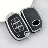 Sliver TPU Car Key Cover For Hyundai Key Protect Case