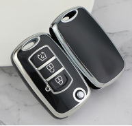 Sliver TPU Car Key Cover For Dongfeng Key Protect Case