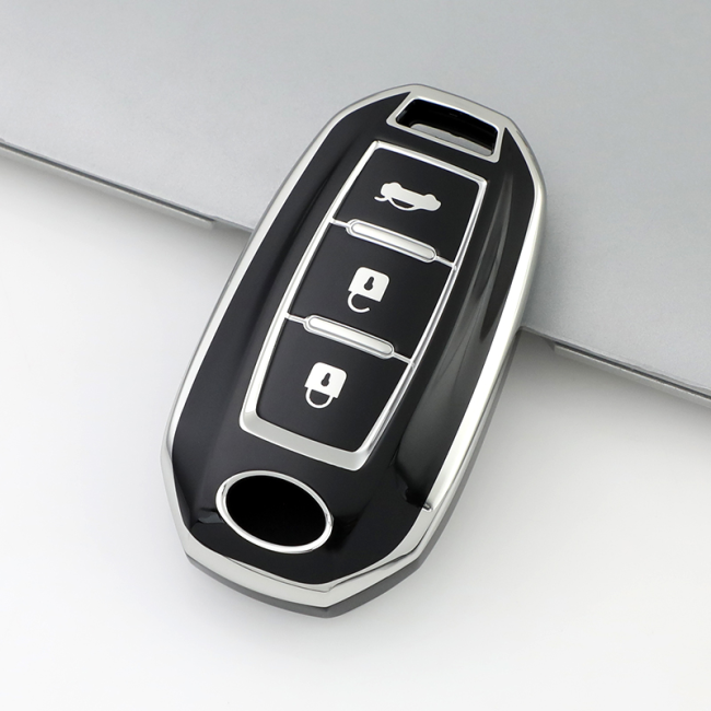 Sliver TPU Car Key Cover For Infiniti Key Protect Case