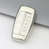 Sliver TPU Car Key Cover For Hyundai Key Protect Case