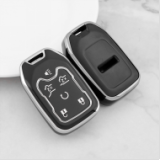 Sliver TPU Car Key Cover For GMC Key Protect Case