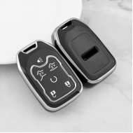 Sliver TPU Car Key Cover For GMC Key Protect Case