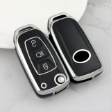 Sliver TPU Car Key Cover For TATA Key Protect Case