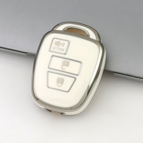 Sliver TPU Car Key Cover For Toyota Key Protect Case