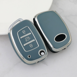 Sliver TPU Car Key Cover For Hyundai Key Protect Case